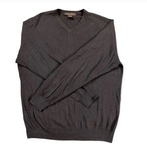 V-neck Sweater Cotton/Cashmere Blend